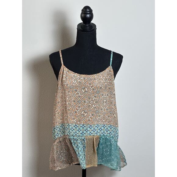 Women's Top by Gypsy 05 Boho Chic Summer Sheer Top Size S - Picture 14 of 16